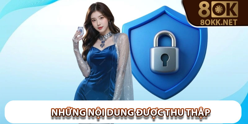 Những nội dung được thu thập